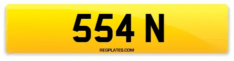 554 N