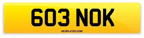 603 NOK