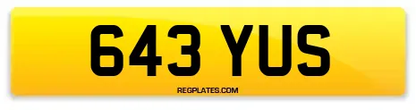 643 YUS
