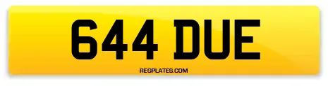 644 DUE