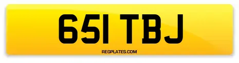 651 TBJ