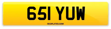 651 YUW