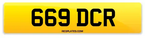 669 DCR