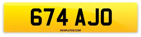 674 AJO