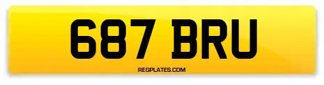 687 BRU