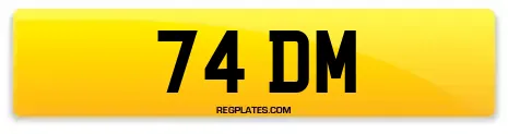 74 DM