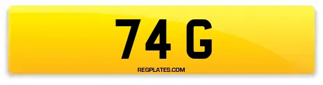 74 G