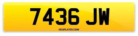7436 JW