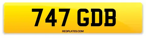 747 GDB