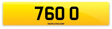 760 O