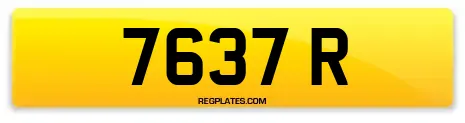 7637 R