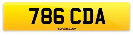 786 CDA
