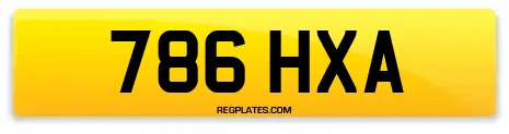 786 HXA