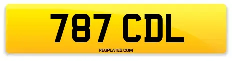 787 CDL