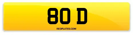 80 D