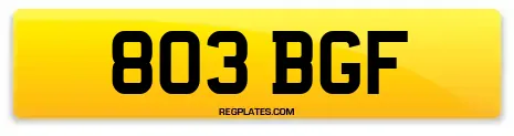 803 BGF