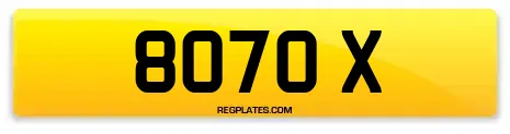 8070 X