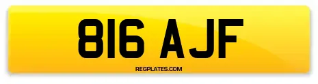 816 AJF