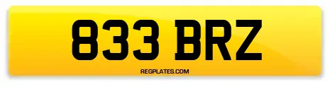 833 BRZ