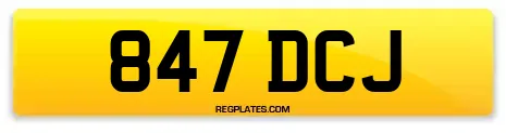 847 DCJ