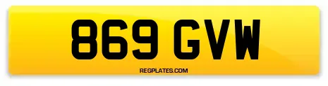 869 GVW