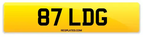 87 LDG