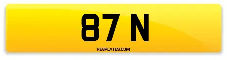 87 N