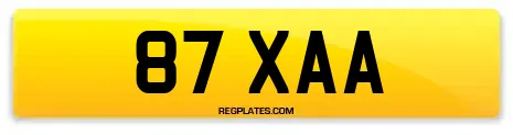 87 XAA