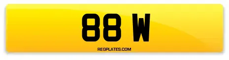 88 W