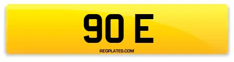 90 E