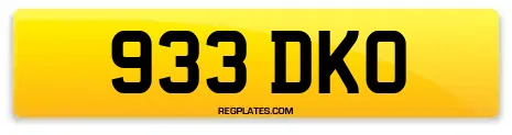 933 DKO
