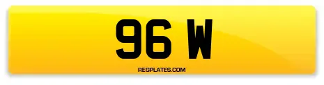 96 W