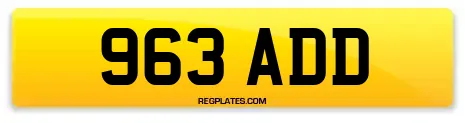 963 ADD