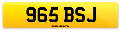 965 BSJ