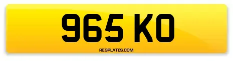 965 KO