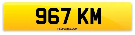 967 KM