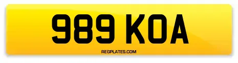 989 KOA