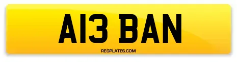 A13 BAN