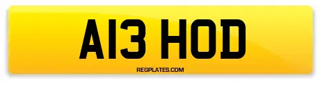 A13 HOD