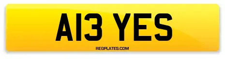 A13 YES