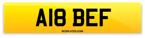 A18 BEF
