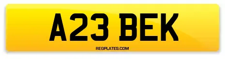 A23 BEK