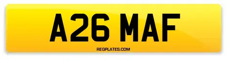 A26 MAF