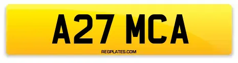 A27 MCA