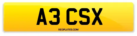 A3 CSX