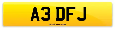 A3 DFJ