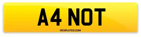 A4 NOT