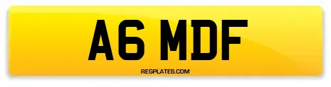 A6 MDF