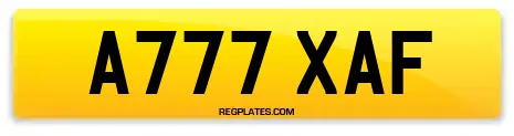 A777 XAF
