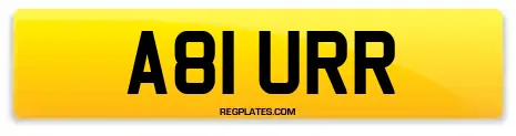 A81 URR